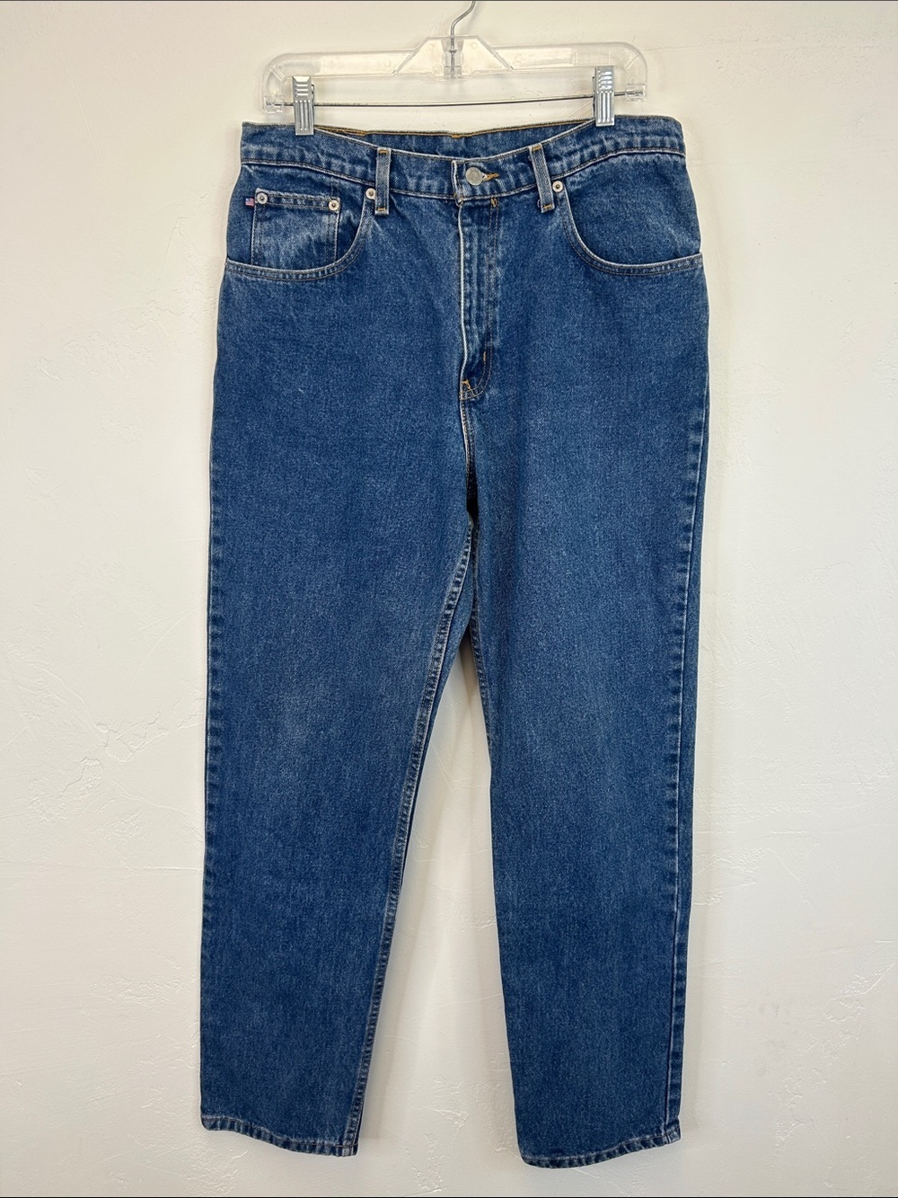 Vintage Polo Ralph Lauren Womens 14 Straight Leg Blue Jeans Classic Preppy 90s